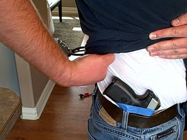 custom kydex holster cant to waistband