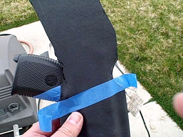 custome kydex holster matching the guns cant line 1